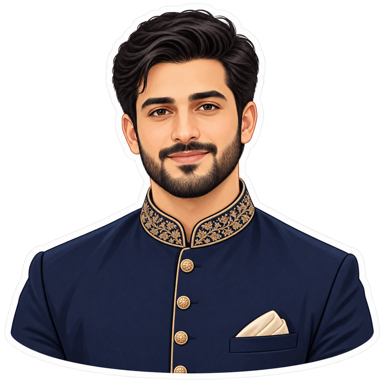 Illustration — not a profile photograph