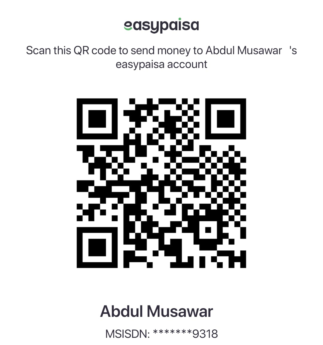 Scan payment QR code